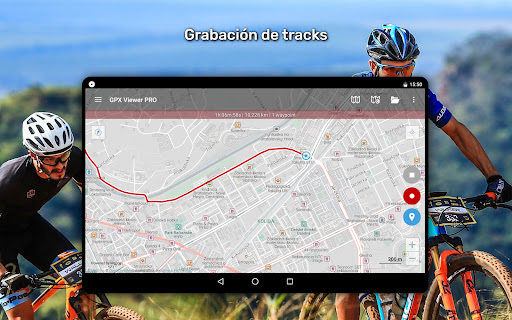 Captura de pantalla de GPX Viewer PRO: caminar y bici