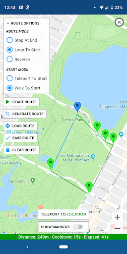 Captura de pantalla de Fake GPS Location-GPS JoyStick