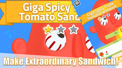 Captura de pantalla de Sandwich Runner