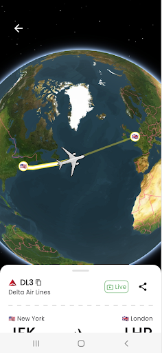 Captura de pantalla de Flight Tracker - Flights25