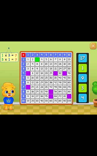 Multiplikation spiele Für 2-7 Screenshot
