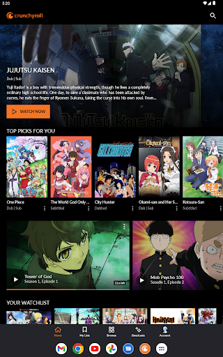 Crunchyroll: Anime-Streaming Screenshot