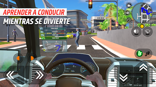 Captura de pantalla de Car Driving School Simulator