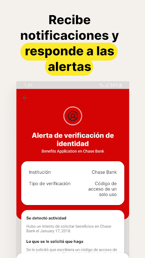 Captura de pantalla de Norton Identity