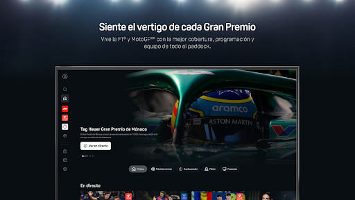Captura de pantalla de DAZN - Deportes en Directo