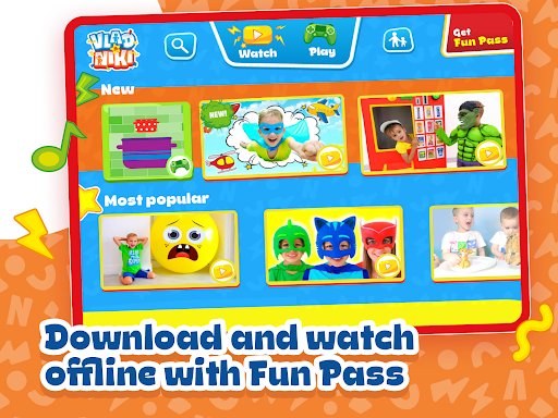 Captura de pantalla de Vlad y Niki – juegos y vídeos