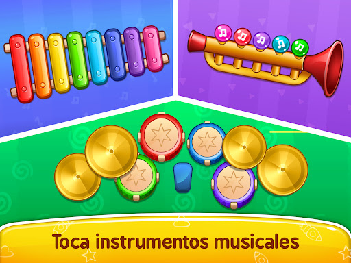 Captura de pantalla de Juegos bebé: piano y teléfono