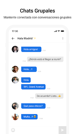 Captura de pantalla de Mensajes