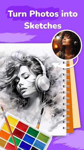 Captura de pantalla de AR Sketch: Trace Drawing