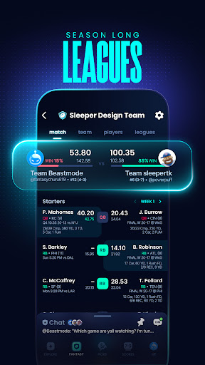 Sleeper Sports Screenshot