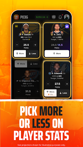 Pick6 DraftKings Sports Picks screenshot