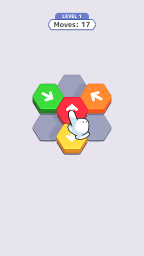 Captura de pantalla de Hexa Away