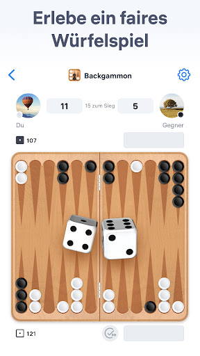Backgammon - Brettspiel Screenshot