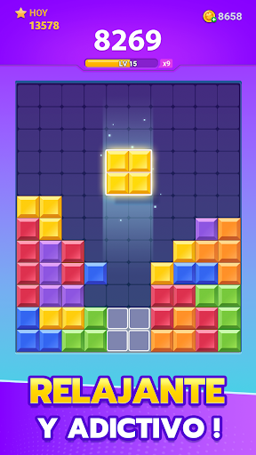 Captura de pantalla de Block Crush・Puzzle de Bloques
