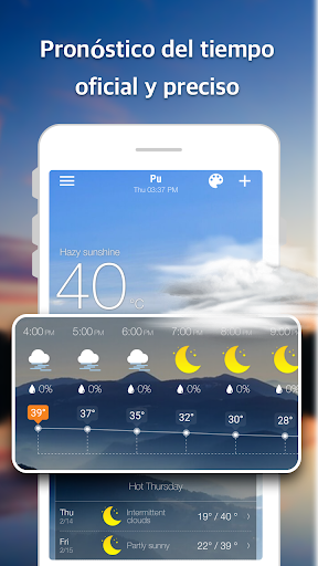 Captura de pantalla de Tiempo y radar y widgets