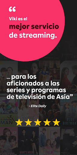 Captura de pantalla de Viki: doramas en español