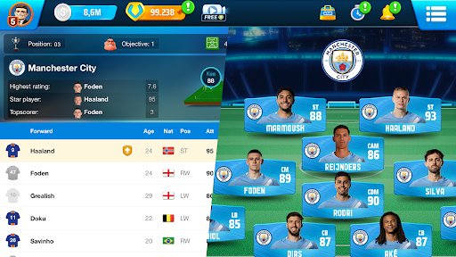 OSM 25/26 Soccer Manager Game screenshot