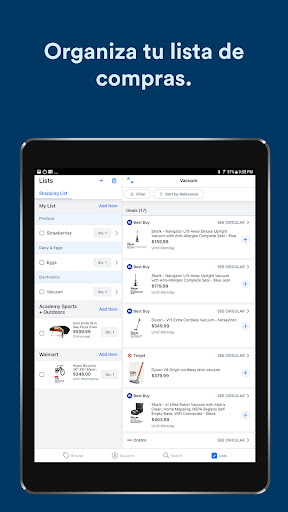 Captura de pantalla de Flipp: Compras y Descuentos