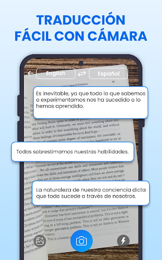 Captura de pantalla de Todo Traducir: Foto, PDF, DOC