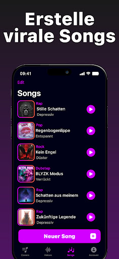 KI-Musikgenerator: Banger Screenshot