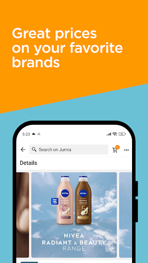 Captura de pantalla de JUMIA Online Shopping