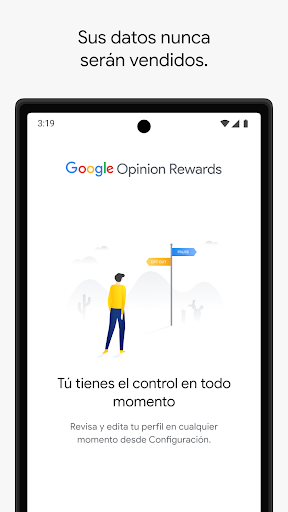 Captura de pantalla de Google Opinion Rewards