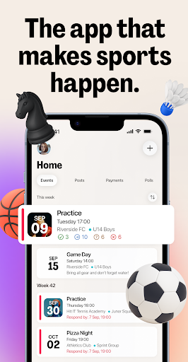 Spond: Sports Team Management screenshot