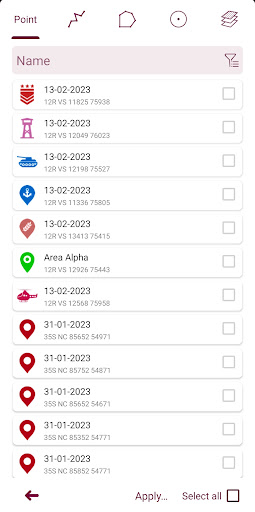 Captura de pantalla de Mgrs & Utm Mapa Pro