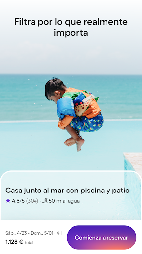 Captura de pantalla de Alquiler vacacional - HomeToGo