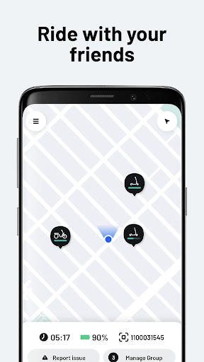 Captura de pantalla de Veo - Shared Electric Vehicles