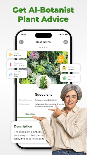 Captura de pantalla de Plant Identifier & Plant Care