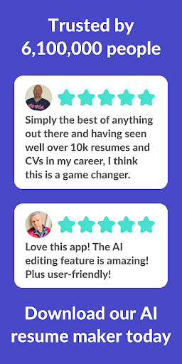 Resume Builder - CV Engineer screenshot