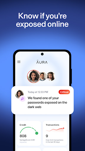 Captura de pantalla de Aura: Security & Protection