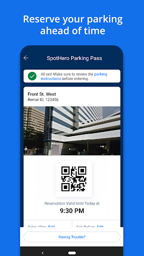 Captura de pantalla de SpotHero - Find Parking