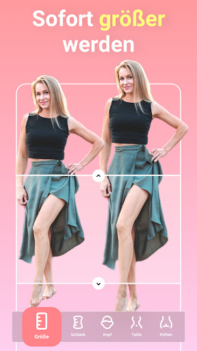 Peachy: Gesicht, Körper Editor Screenshot
