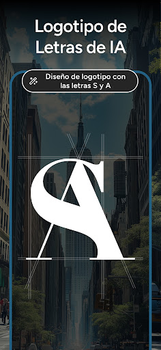 Captura de pantalla de AI Logo Generator - Mark