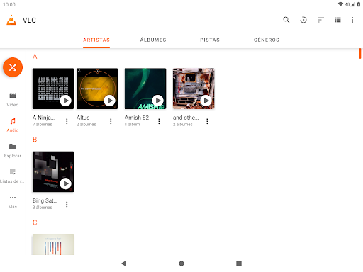 Captura de pantalla de VLC for Android