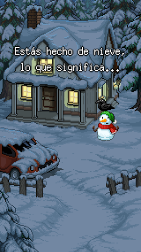 Captura de pantalla de Snowman Story