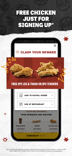 Captura de pantalla de Church's Texas Chicken®