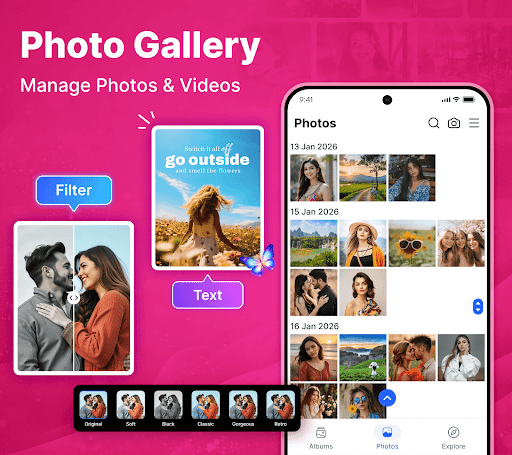 Gallery - Photos & Videos screenshot