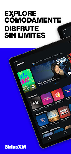 Captura de pantalla de SiriusXM: Música y más