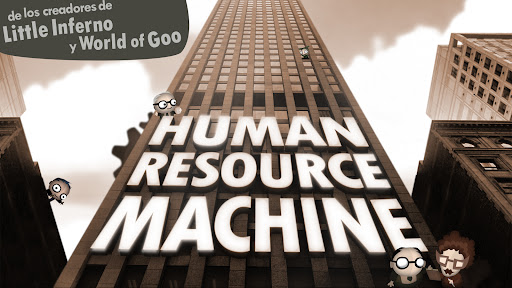 Captura de pantalla de Human Resource Machine