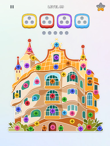 Captura de pantalla de Unscrew Nuts Sort: Pin Puzzle