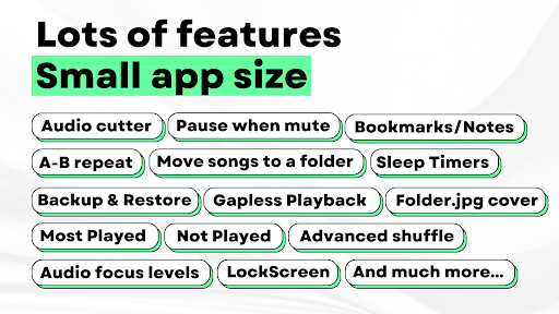 Musicolet Music Player screenshot