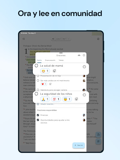 Captura de pantalla de Biblia para la Vida