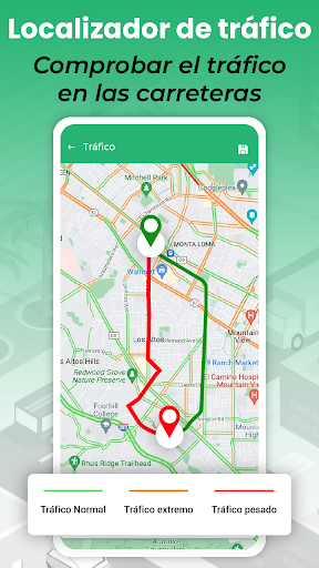 Captura de pantalla de Ruta Mapa Navegación sendero