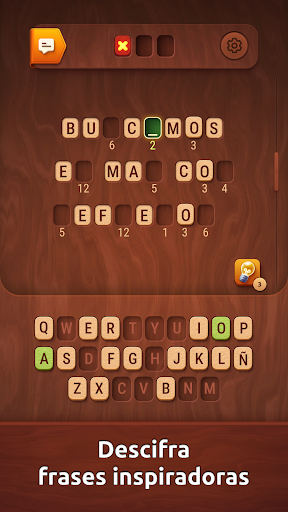 Captura de pantalla de Colorwood Words: Rompecabezas