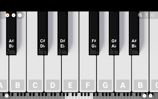 Mini Piano Lite Screenshot