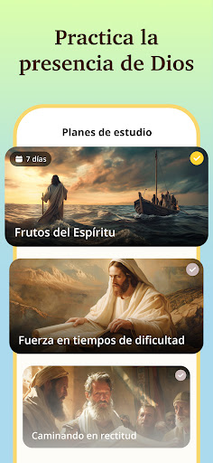 Captura de pantalla de Bible Path: Versículos Diarios