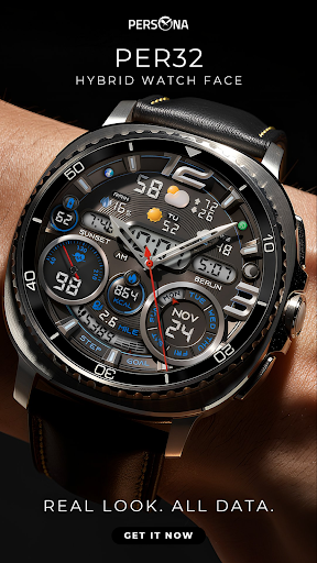 PER32 Ultra Hybrid Watch Face screenshot
